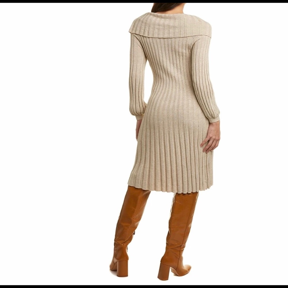 Max Studio Ribbed Sweater Dress - Picture 7 of 7
